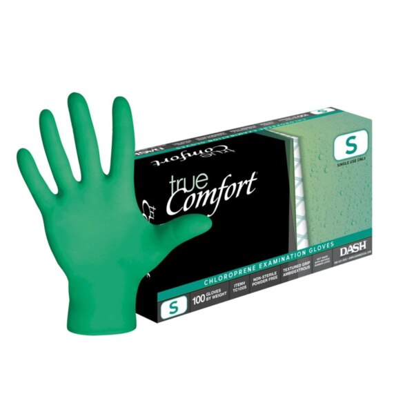 True Comfort Neoprene Exam Gloves Large 100/Bx