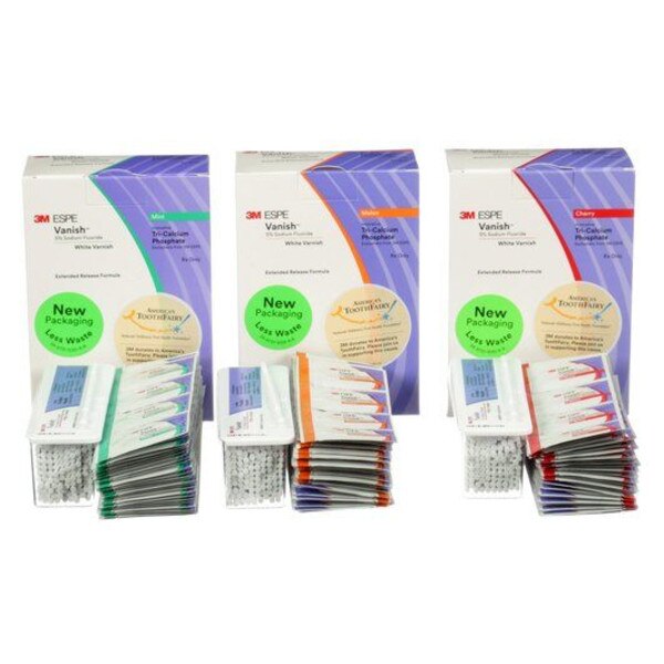 Vanish 5% White Varnish 1000/Pk Assorted