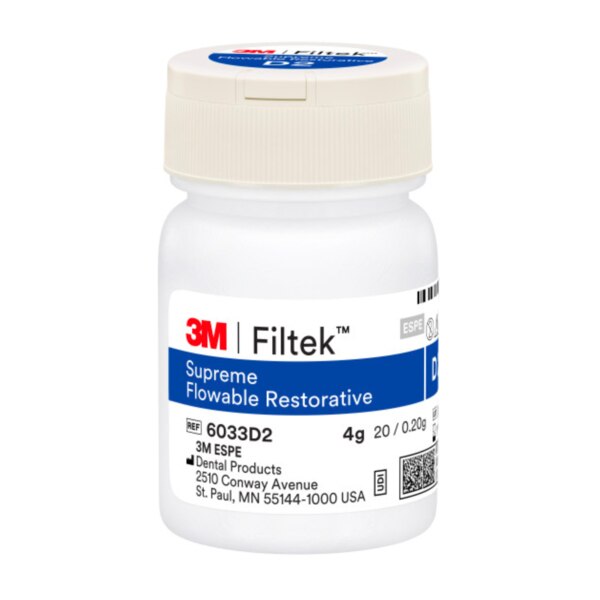 Filtek Supreme Flowable Restorative Capsules 20/Pk x 0.2g D2