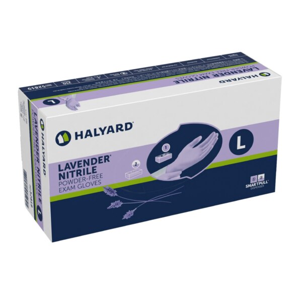 Lavender Nitrile Gloves X-Small 250/Box