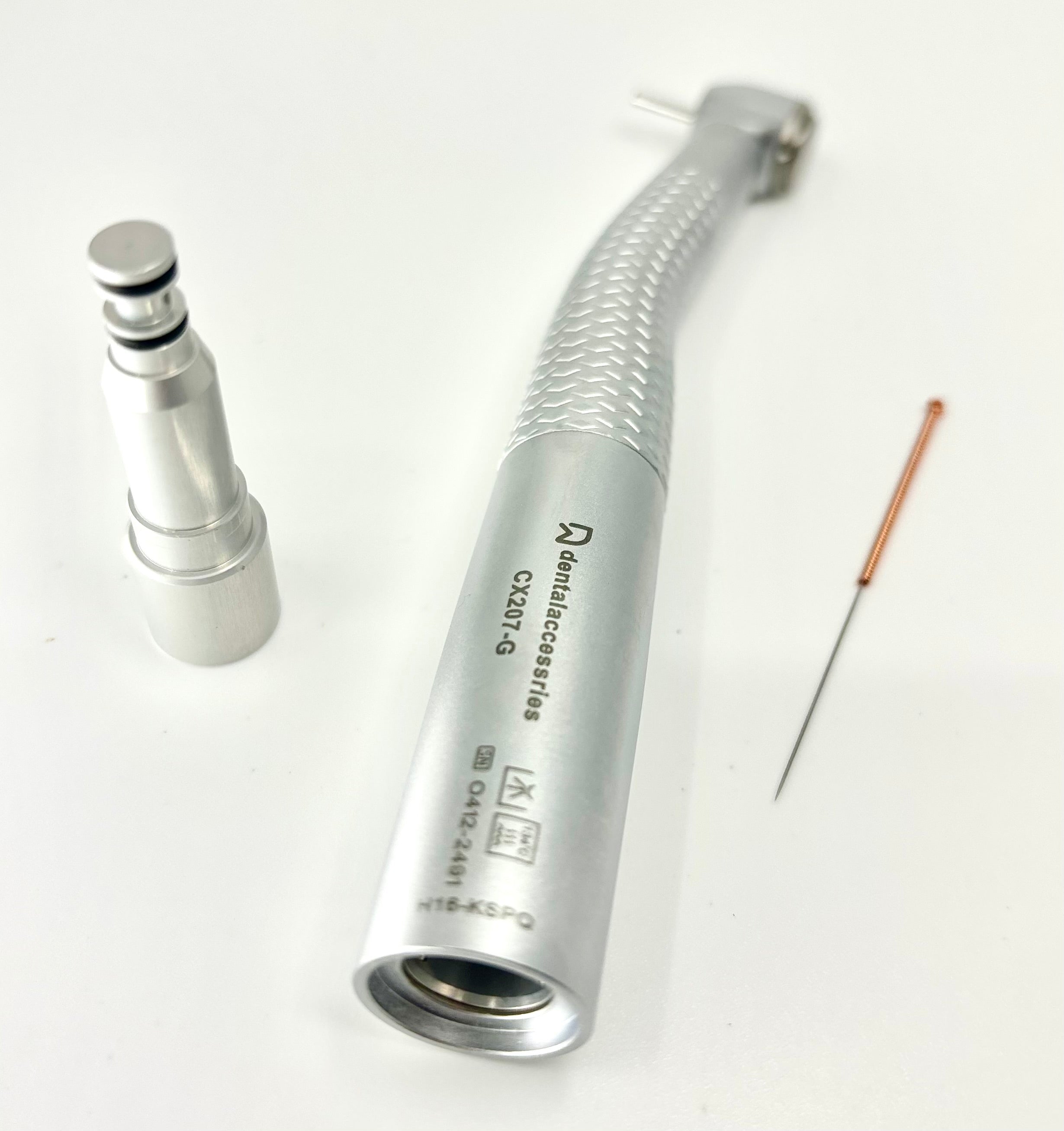 Dental Accessories TURBO 2 (Highspeed Handpiece,  6-hole, 2-piece, KaVo type with Light)