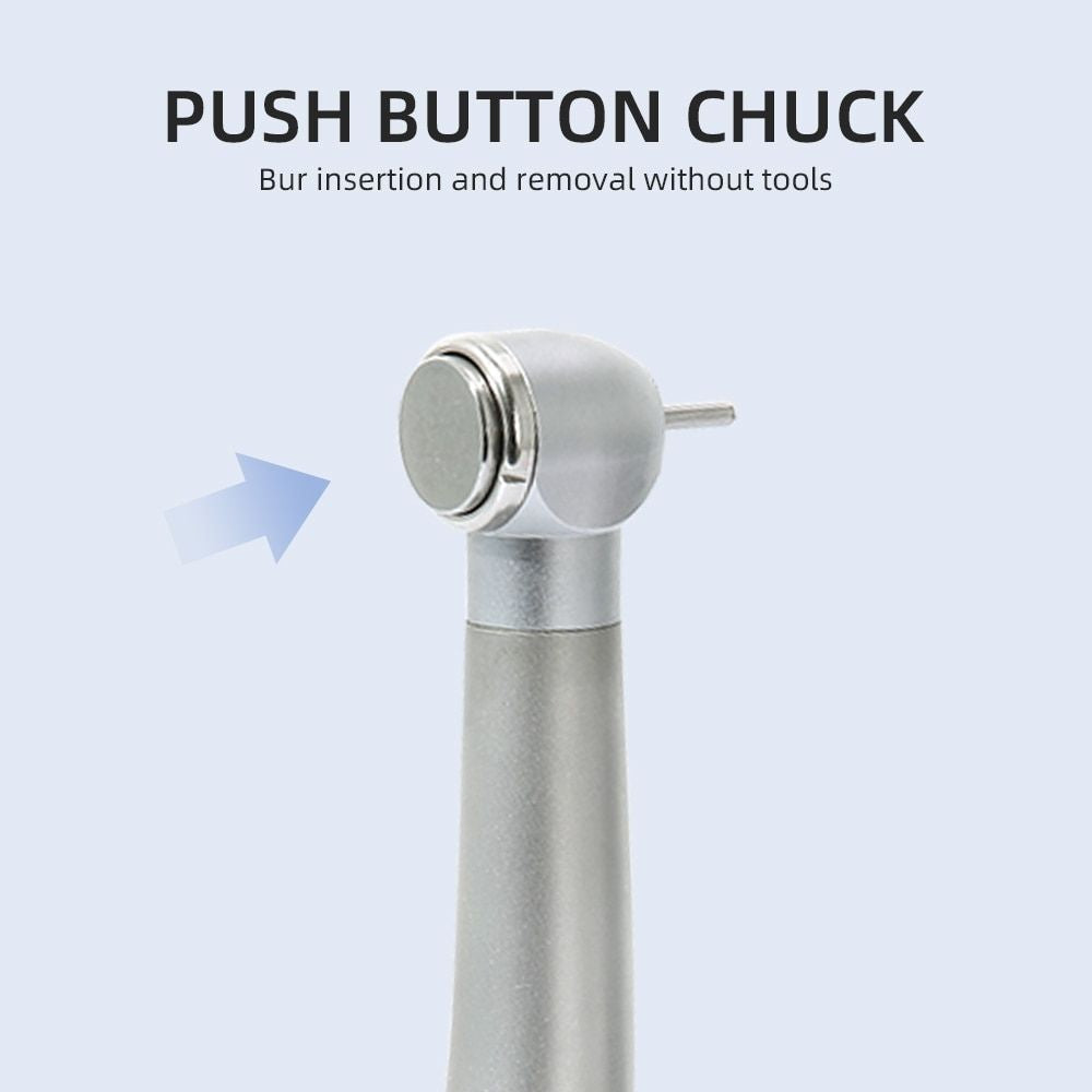 Dental Accessories TURBO (Dental Highspeed Handpiece, 4-Hole, Single Piece, with Light)