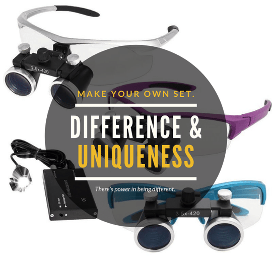 Customize Your Loupes - Dental Accessories